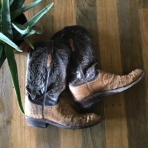 Lucchese Ostrich Boots